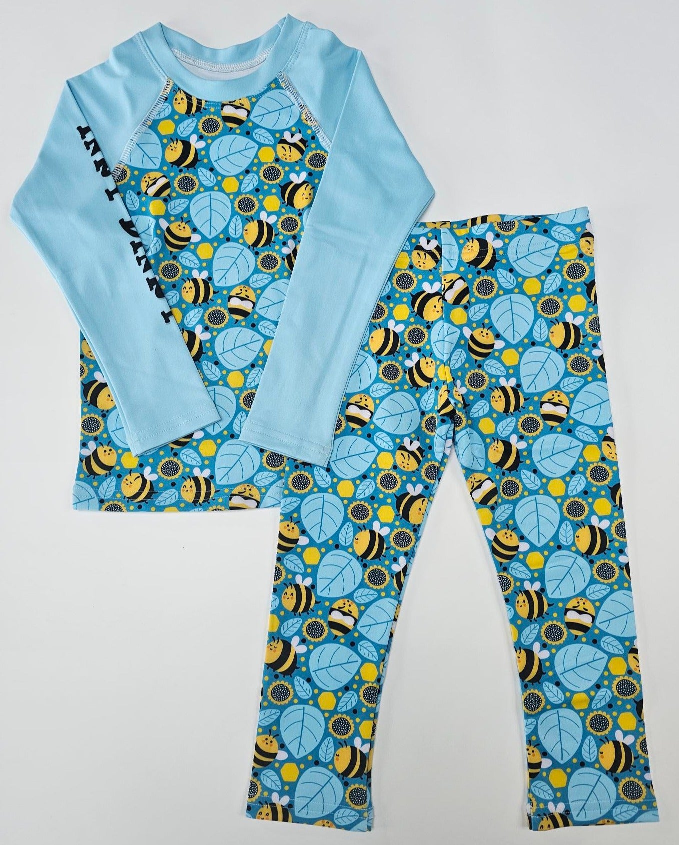 Conjunto de camada base para crianças - Abelhas