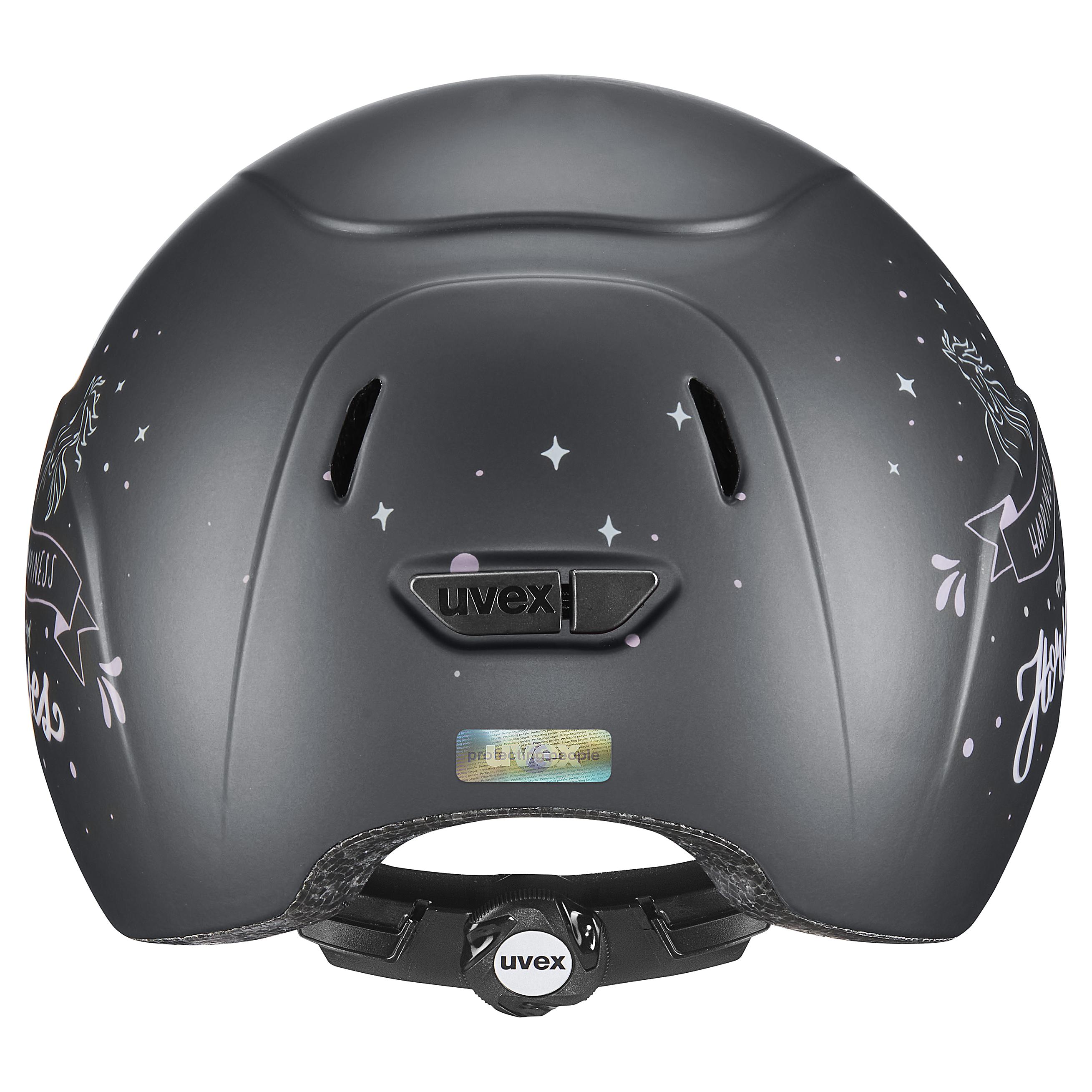 Uvex - Happy Horse Anthracite - Adjustable Children's Riding Hat size 49-54 cm