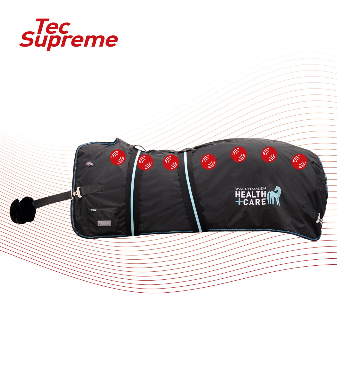 Waldhausen Health + Care Manta de Aquecimento e Massagem TecSupreme