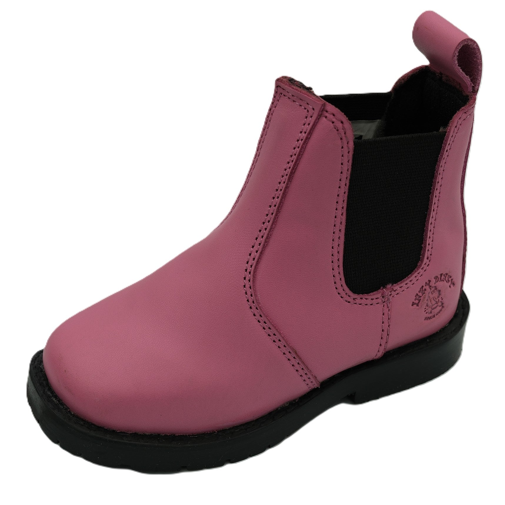 Botas de Montar Jodhpur em Couro Real Inky Dinky